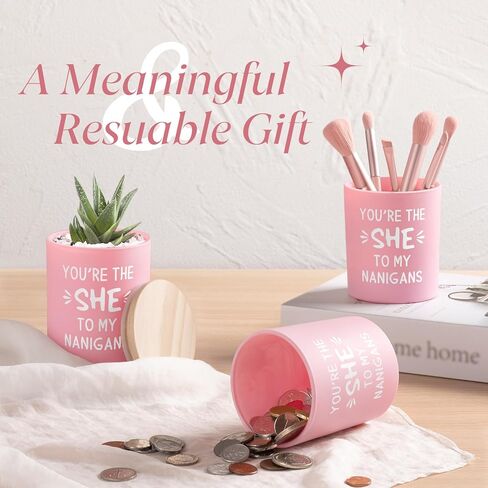 IDELTIME Friendship Gifts for Women, Funny Friend Candle, Best Friend Christmas Birthday Gifts for Women, Bestie Gift for Bestie Sister BFF, You’re The She to My Nanigans Soy Wax Scented Candle in Kuwait