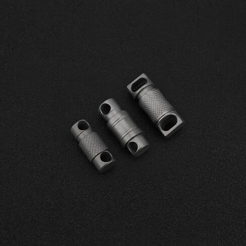 TONYFY Titanium Quick Release Keychain, 360° Swivel Key Ring Clip with Double-End Lock, Heavy Duty EDC Key Holder for Men in Saudi Arabia