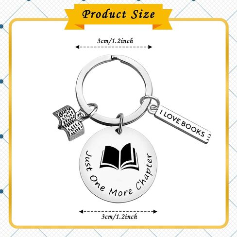 Bookworm Keychain Book Lover Gift I Love Books Keychain Book Jewelry Book Lover Keychain Book Club Keyring Book Keychain Gift for Writers Librarian Bibliophile Gift Reading Lover Gift in Saudi Arabia