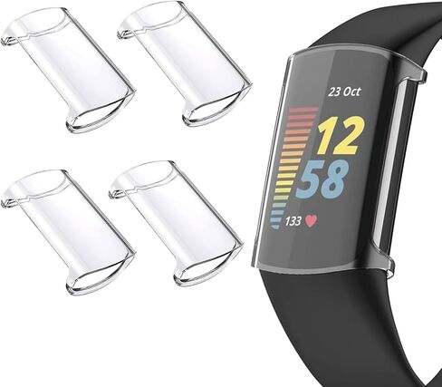 4 Pack Anti-Scratch Film for Garmin Forerunner 165 Screen Protector, 9H Hardness Tempered Glass Full Protective in Kuwait