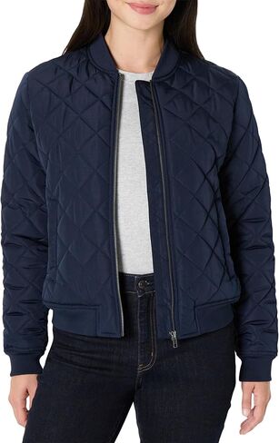 Amazon Essentials womens Regular-Fit Quilted Bomber Jacket in Saudi Arabia