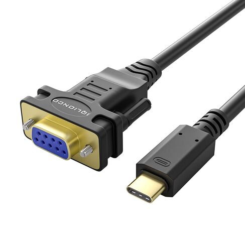 10ft USB إلى DB9 الذكور كابل المحول التسلسلي مع مجموعة شرائح FTDI FT232RL لنقل البيانات عالي السرعة ، توافق متعدد النظام in Kuwait
