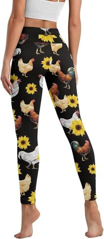 JEOCODY Leggings for Women with Pockets Casual High Waist Tummy Control Pants Soft Slimming Yoga Pants in Saudi Arabia