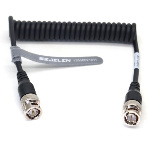 ,75-Ohm Coaxial Cable,BNC to BNC,Elbow BNC-Elbow BNC Coax Cable,HD-SDI Video Cable in Kuwait