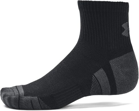 Under Armour Unisex UA Performance Tech Quarter Socks 3-Pack - Sweat Wicking Accessories MD in Kuwait