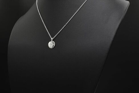 A Charmed Impression Gold Lotus Crystal Disc Necklace - To My Daughter Gift in Saudi Arabia