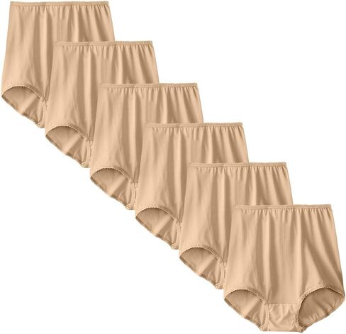 Bali Women's Skimp Skamp Brief Panty Number 2633 (3 and 6 Packs) in Saudi Arabia