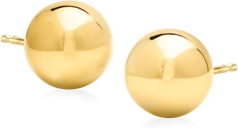 Ross-Simons 14kt Yellow Gold Ball Stud Earrings in Saudi Arabia