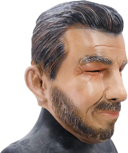 Human Face Male Latex Mask Celebrity Full Head Mask Halloween Costume Props in Saudi Arabia