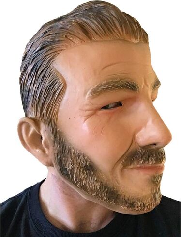 Human Face Male Latex Mask Celebrity Full Head Mask Halloween Costume Props in Saudi Arabia