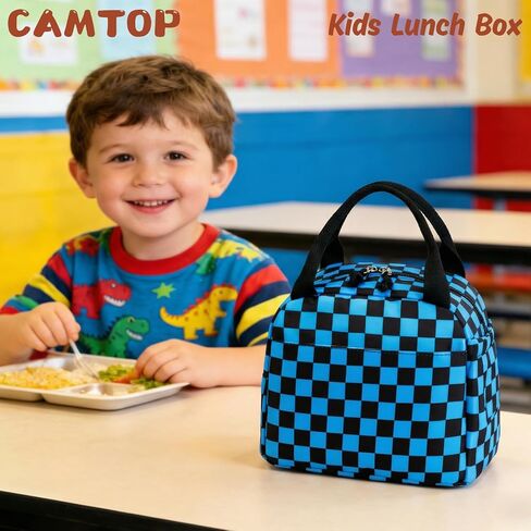 CAMTOP kids lunch bag Cute Insulated lunch box for Boys & Girls Leakproof loncheras for school in Saudi Arabia