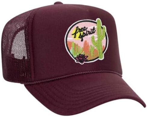Free Spirit - Vintage Patch Trucker Hat in Saudi Arabia