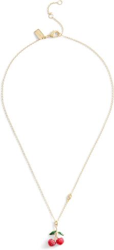 COACH Women's Signature Cherry Pendant Necklace in Saudi Arabia