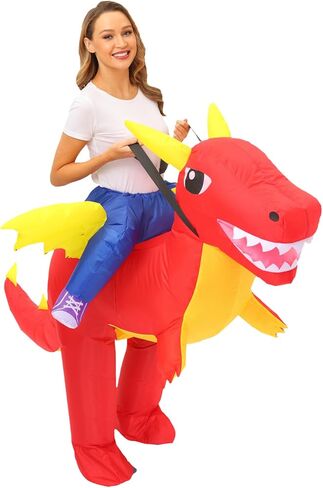 AGCOAH Adult Half Wear Inflatable Costume Funny Dress up for Halloween Christmas Holiday Party in Saudi Arabia