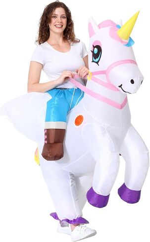 AGCOAH Adult Half Wear Inflatable Costume Funny Dress up for Halloween Christmas Holiday Party in Saudi Arabia