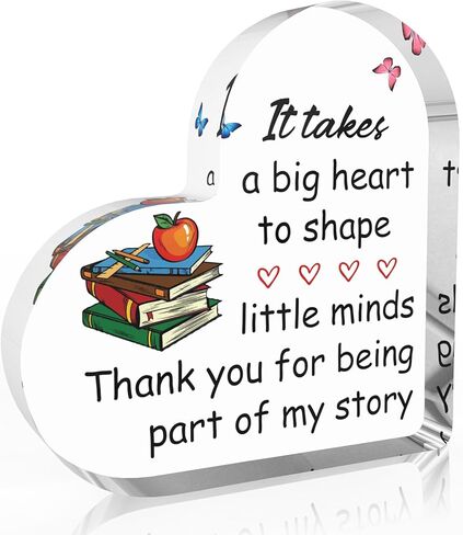 Teacher Appreciation Gifts,Teacher Christmas Gifts,Teacher Gifts for Women,End of Year Teacher Gift,Teacher Acrylic Decor,Teacher Valentine Gift,Retirement Gifts,Graduation Gifts,Thank You Gift in Kuwait