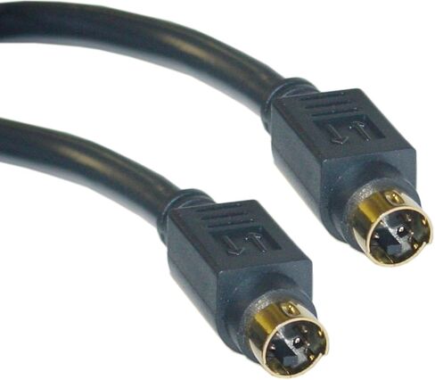 CableWholesale Mini Din6 PS/2 Extension Cable, Keyboard/Mouse, PS/2 Male to PS/2 Female, MiniDin6 Male to MiniDin6 Female, 6 Conductor, Straight, 50 feet, Beige, Mini Din 6 pin Male Female Cable in Saudi Arabia
