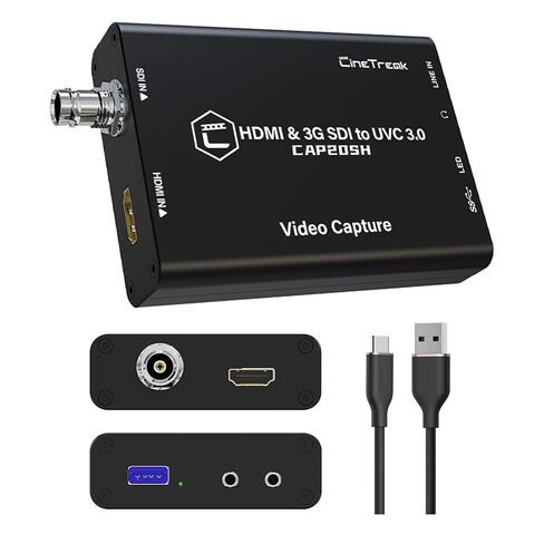 CAP20S SDI to USB 3.0 Capture Card,livestreaming Capture Card,1080p60 Uncompressed Video Capture,3D Lut Output PS5/PS4/OBS/PC in Kuwait