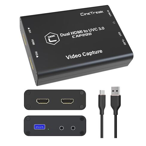 CAP20S SDI to USB 3.0 Capture Card,livestreaming Capture Card,1080p60 Uncompressed Video Capture,3D Lut Output PS5/PS4/OBS/PC in Kuwait
