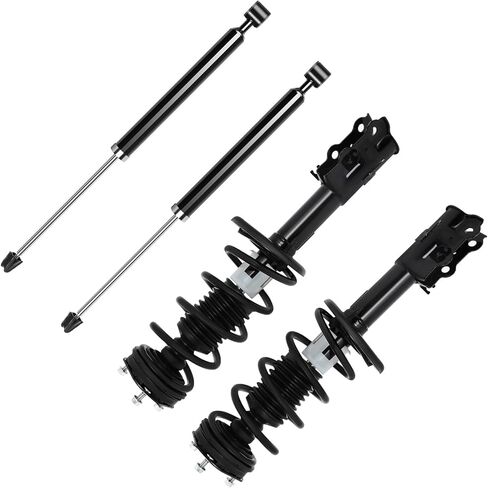 Automuto Front Pair STRUTS SPRING SPRING ASSORBER ABSORBER متوافق مع 2010-2013 لدعائم فورد فييستا 172525 172524 in Kuwait