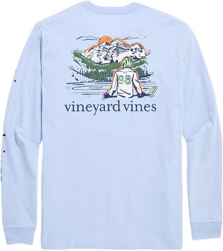 تي شيرت Vineyard Vines للرجال بأكمام طويلة من Hockey Pond in Kuwait