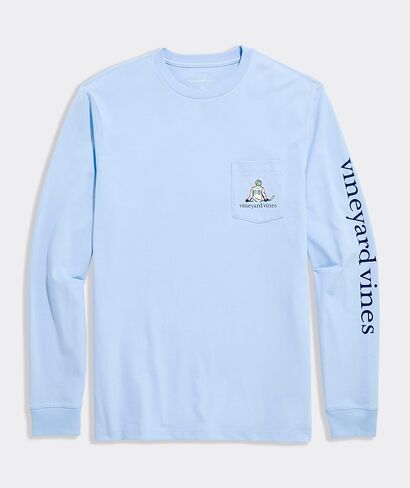 تي شيرت Vineyard Vines للرجال بأكمام طويلة من Hockey Pond in Kuwait