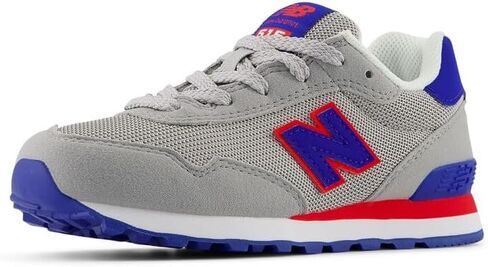 New Balance 515 V1 Lace-Up Sneaker, Raincloud/Team Royal, 2 Wide US Unisex Little_Kid in Saudi Arabia