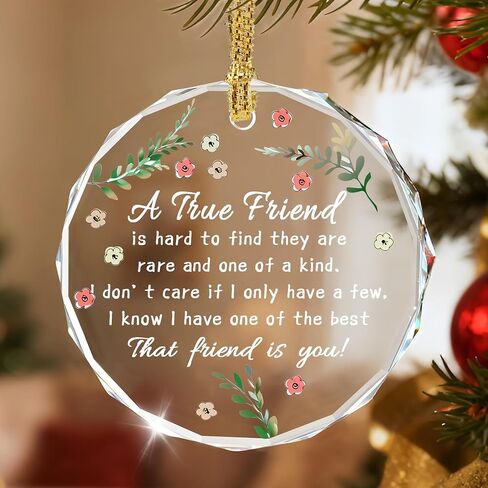 Thank You Keepsake, Thank You Gift, Crystal Christmas Ornament, Coworker Gift, Gifts to Say Thanks, Gifts for Friend, Bridesmaid, Mum & Teacher in Saudi Arabia