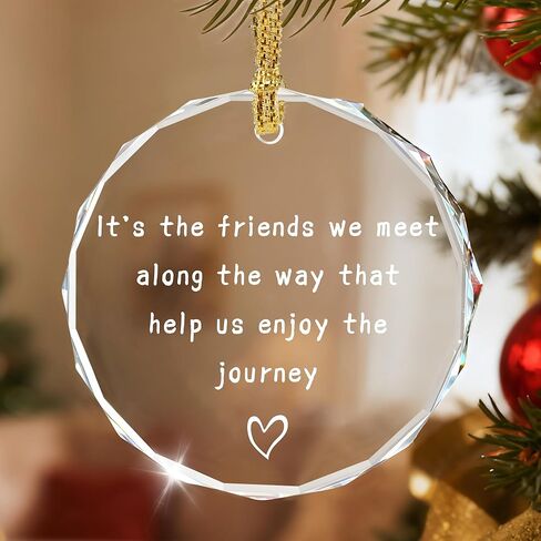 Thank You Keepsake, Thank You Gift, Crystal Christmas Ornament, Coworker Gift, Gifts to Say Thanks, Gifts for Friend, Bridesmaid, Mum & Teacher in Saudi Arabia