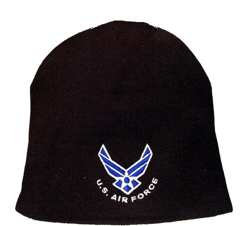 8" US AIR Force Officially Licensed Embroidered Winter Beanie Skull Cap hat in Saudi Arabia