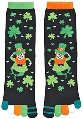 Amscan St. Patrick's Day Toe Sock, 14", Multi Color in Saudi Arabia