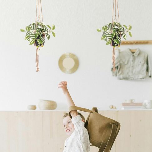 Kepfire 2 Pack Fake Hanging Plants with Pot Natural Artificial Faux Greenery Plant with Ivy Leaves for Garden Backyard Living Room Wedding Indoor Outdoor Decoration in Saudi Arabia