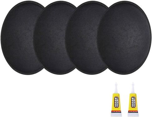 MECCANIXITY 4Pcs Speaker Dust Cap 72mm/2.83" Outer Diameter Subwoofer Paper Cap Subwoofer Coil Cover with Adhesives for Speaker Decoration Accessory Repair in Kuwait