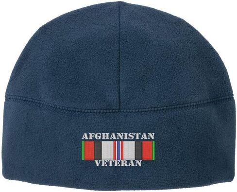 USAMM Afghanistan Campaign Veteran Embroidered Beanie Watch Cap in Saudi Arabia