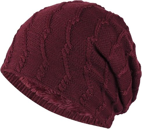 Men Knitted Hats Winter Fleece Thick Warm Windshield Warmer Outdoor Running Hiking Fleece Sports Caps Cycling Earmuffs in Saudi Arabia