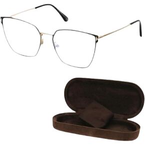 Tom Ford FT5574-B Geometric Shape Eyeglass Frame With Luxury Eyewear Kit in Saudi Arabia