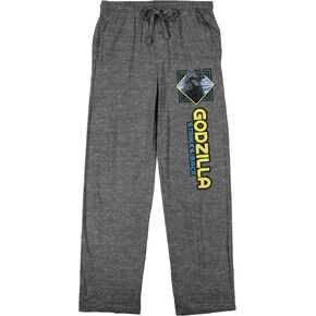 Godzilla Strikes Back Men's Athletic Heather Sleep Pajama Pants in Saudi Arabia