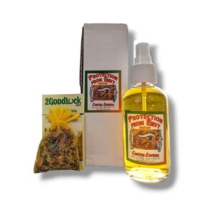 عطر فيكتوريا راي ضد الحسد مع الفيرمونات والتميمة للطقوس والسحر - عطر كون فيروموناس وأموليتو، كونترا إنفيديا، بارا ريتوالز واي ماجيا. in Kuwait