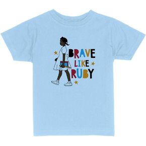 Brave Like Ruby Toddler Kids T-Shirt in Kuwait