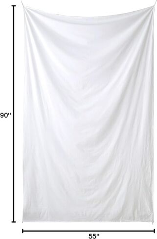 Popular Handicrafts Blank Tapestry, Plain Sublimation Printing Tapestries Wall Hanging Decorative for Bedroom Living Room Dorm College 55x90 Inch (140cm x 229cm) White in Kuwait