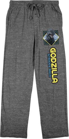 Godzilla Strikes Back Men's Athletic Heather Sleep Pajama Pants in Saudi Arabia