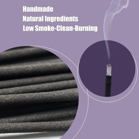 Ominds Tuberose Incense Sticks,Natural Aromatherapy Low Smoke-Clean-Burning-8.3 Inch-1 Hour Burn Time-Yoga-Meditation,20 Sticks in Saudi Arabia