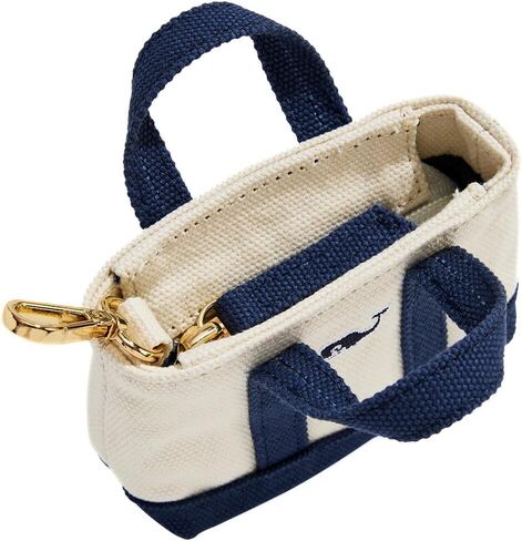 vineyard vines Heritage Tiny Tote Keychain, Nautical Navy, onesz in Saudi Arabia