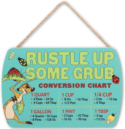 Disney Star Wars Yoda and R2-D2 Hanging Wood Measuring Sign - Measure You Must for Kitchen or Dining Room in Saudi Arabia