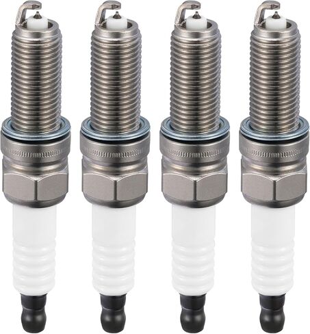 3461 Plugs Iridium Sparks 4 Pack متوافقة مع Hyundai Elantra Tucson ، متوافق مع Acura Ilx TSX ، Civic CR-V Accord ، Forte Soul ، Cooper Countryman 1.6L 1.8L 2.0L 2.4L L4 SLIP in Kuwait