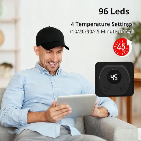 غطاء LED للعناية بفروة الرأس مع ضوء لطيف ومستويات راحة قابلة للتعديل in Kuwait