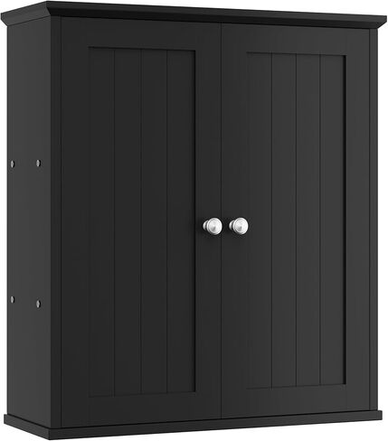 Shintenchi Bathroom Wall Medicine Cabinet with 2 Door, Bathroom Storage Organizer Over The Toilet,Space Saving Storage with 3-Tier Shelves,Solid White in Saudi Arabia