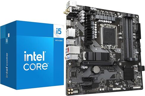 MICRO CENTER CPU Motherboard Combo - Ultra7 265K 20 cores up to 5.5 GHz Desktop Processor with GIGABYTE Z890 Gaming X WIFI7 Motherboard in Kuwait