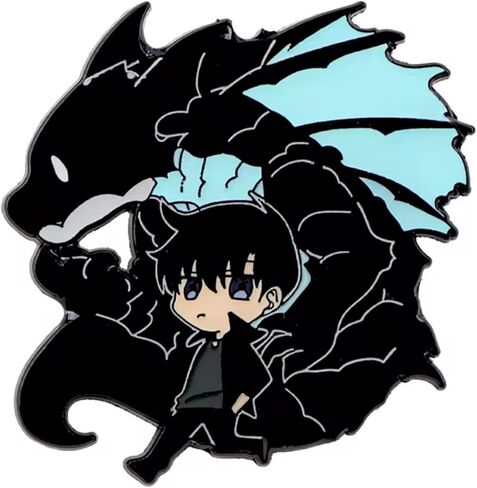 Kamish Solo Leveling Only I Level Up Arise Sung Jinwoo رواية الويب الكورية الجنوبية الهزلية Webtoon أنيمي مانغا 1.8 "شارة المينا المثبت... in Saudi Arabia