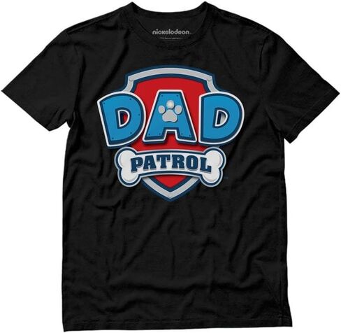 باو باترول أبي أمي مطابقة زوجين تي شيرت ملابس عيد الأب الأم له ولها تي شيرت in Saudi Arabia